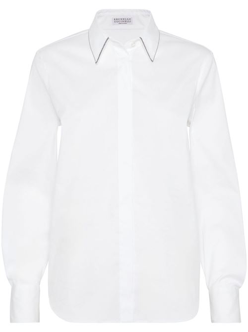 Camicia in cotone BRUNELLO CUCINELLI | M0091MA606C159